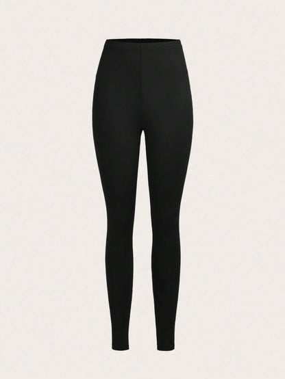 3 Set Casual Knit Slim Fit Legging Skinny Long Pants For Women