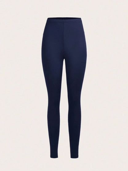 3 Set Casual Knit Slim Fit Legging Skinny Long Pants For Women