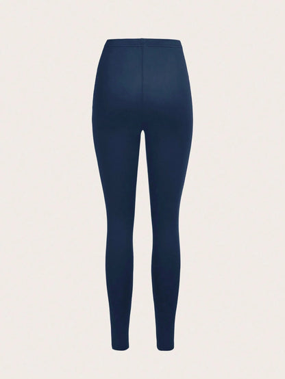 3 Set Casual Knit Slim Fit Legging Skinny Long Pants For Women