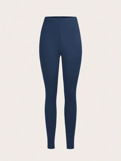 3 Set Casual Knit Slim Fit Legging Skinny Long Pants For Women