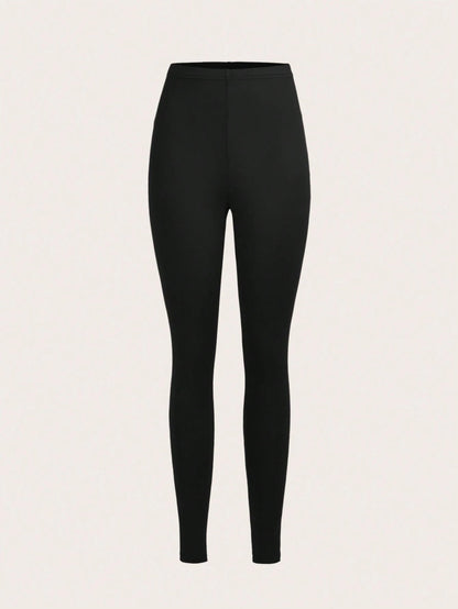 3 Set Casual Knit Slim Fit Legging Skinny Long Pants For Women